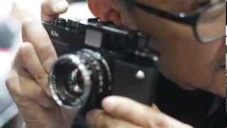 Bessa Voigtlander R2M Shutter Sound Check  CP 2014 [upl. by Ernaline]