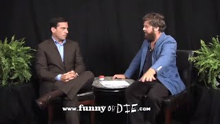 Steve Carell en Between Two Ferns con Zach Galifianakis SUBTITULO EN ESPAÑOL [upl. by Devinne]