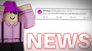 EVERYTHING COMING IN TOMORROWS UPDATE HUGE Roblox Piggy NEWS [upl. by Etneciv695]