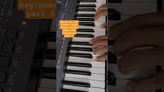 Panic at the disco High Hopes piano cover for beginnersviralvideopianoviralshorts pianotutorial [upl. by Kentigera]