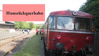 Mit dem Schienenbus von Morbach nach Büchenbeuren Hunsrückquerbahn [upl. by Nnaeitak534]