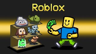 ROBLOX PETS Mod in Among Us [upl. by Nomal]