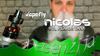 Elektronske Cigarete  Vapefly Nicolas MTL [upl. by Savage345]