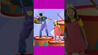 The Floor is Lava Dance 🌋  Hokie Pokie Kids Videos  shorts  №3 [upl. by Olympe]