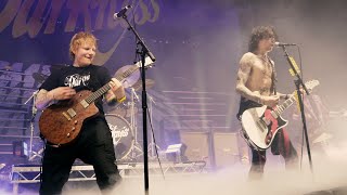 The Darkness amp Ed Sheeran  Love Is Only a Feeling Official Live Video [upl. by Nylloh444]