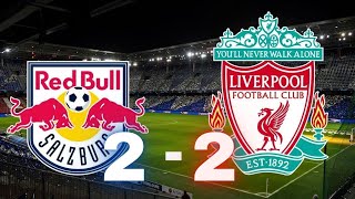 liverpool vs salzburg 2 2  2020 Friendly Match  Goals amp Skills [upl. by Fahey127]