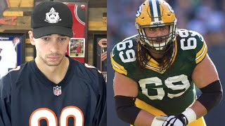 Bears Fan Reacts to David Bakhtiari Torn ACL Out for Season [upl. by Bjork]