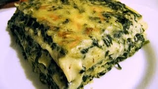 How to make Spinach Lasagne easy recipe [upl. by Eipper]