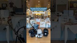 Compatible car seats for the Gazelle S stroller shortvideo short shorts babyproducts [upl. by Adnam]