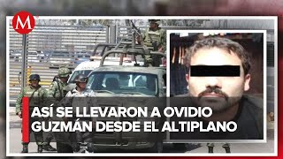 Ovidio Guzmán Extradición del hijo de El Chapo a Estados Unidos [upl. by Anilatac639]