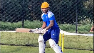 Kushal Bhurtels first training session in Australia  Frankston Peninsula Cricket Club [upl. by Alya]