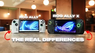 ROG Ally X vs ROG Ally The REAL Differences [upl. by Gimpel]