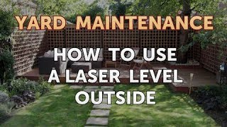 How to Use a Laser Level Outside [upl. by Yole]