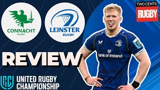 Connacht v Leinster Rugby Match Reaction  URC Round 5 202425 [upl. by Tenay315]