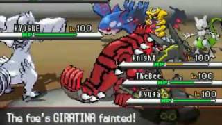 Pokemon WiFi Battle 60 Bestow5000 Vs Masqurade16 BW Ubers Triple [upl. by Aisat208]