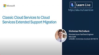 Classic Cloud Services to Cloud Services Extended Support Migration [upl. by Suzette]