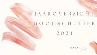 Boogschutter  Jaaroverzicht 2024 [upl. by Tuinenga867]