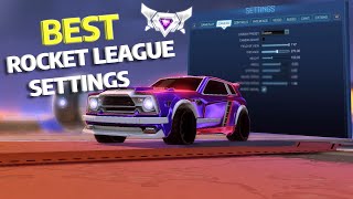 BEST SETTINGS for Rocket League My Rocket League Settings [upl. by Sonny]