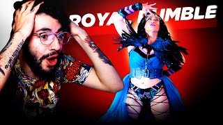 REACCION al REGRESO de MELINA a WWE  Royal Rumble 2022 [upl. by Selie]