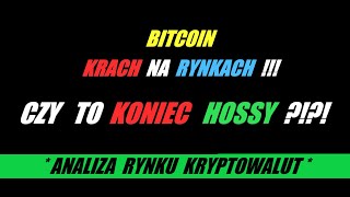 👉 KRYPTOWALUTY ANALIZA  05082024  KRACH NA RYNKACH [upl. by Blanche]