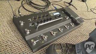 Line 6 Pod HD400 MultiEffects Pedal Demo [upl. by Eustace]