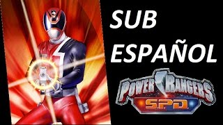 Power Rangers SPD  intro Sub Español [upl. by Wivina499]