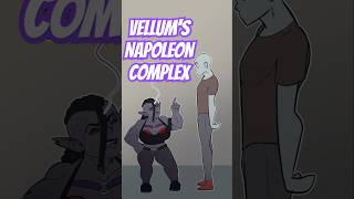 Vellum totally doesnt have a Napoleon complex shorts [upl. by Kopp]