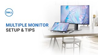 How to Set Up Dual Monitors or Multiple Monitors on Windows PC Official Dell Tech Support [upl. by Ilysa]