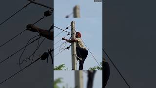 What does electrical lineman do   Power Line Work  electrical lineman [upl. by Knudson]