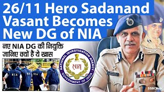 2611 Hero Sadanand Vasant Becomes New DG of NIA [upl. by Adiehsar]