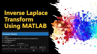 Inverse Laplace Using MATLAB [upl. by Auburta]