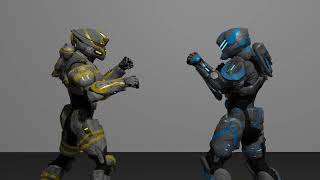 Halo Animation tests [upl. by Norehs]