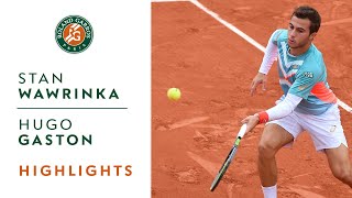 Stan Wawrinka vs Hugo Gaston  Round 3 Highlights  RolandGarros 2020 [upl. by Maggs]