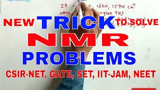 TRICK TO SOLVE NMR PROBLEM IN JUST MINUTE COMPLETE SOLUTIONRevised edition in hindi [upl. by Sawyor685]