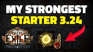 POE 324 My Strongest LEAGUE STARTER Path of Exile Necropolis [upl. by Niai770]