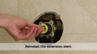 HowTo Install a Pfister Shower Trim [upl. by Baillie]