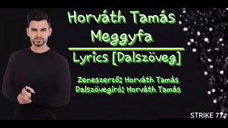 Horváth Tamás  Meggyfa lyrics Dalszöveg A Dal 2018 Eurovision [upl. by Enrak]