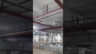 ventilation ducting work in HVAC [upl. by Hsara]