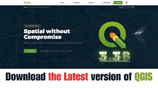Download and Install the Latest Version of QGIS on Windows 1011 Complete Guide [upl. by Maighdlin109]