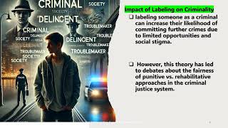 Labeling Theory and Criminality ලේබල් ගැසීම සහ පුද්ගල අපරාධකාරීත්වය [upl. by Thant]