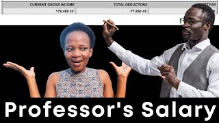 Professor Salary  Lecturer Salary  Teaching Salaries in South Africa  Boni Xaba [upl. by Ehudd]