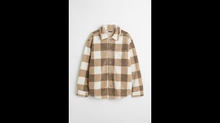 Teddy Overshirt HampMI Sobrecamisa con borrega HampM [upl. by Cioffred270]