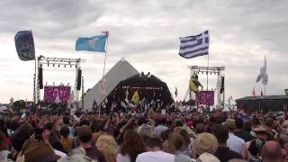 Glastonbury 2014  Dolly Parton  9 to 5 [upl. by Yesrod881]