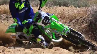 Destry Abbotts Kawasaki KX500 2 Stroke RAW  Dirt Bike Magazine [upl. by Koloski232]