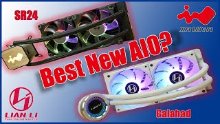 Lian Li Galahad 240 and InWin SR24 AIOs  Review amp Comparison [upl. by Aseeral]