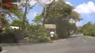 Driving Round Rarotonga Cook Islands [upl. by Burbank]