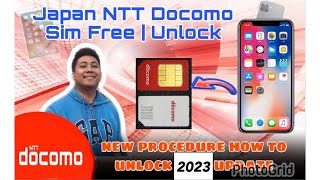 Japan NTT DOCOMO OPENLINE l SIM UNLOCK  Factory Unlock 2023 [upl. by Uolymme658]