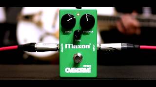 QUICK REVIEW  Maxon OD 808  Overdrive [upl. by Meehar459]