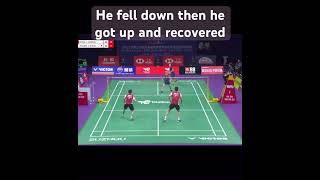 Mix doubles amazing rally badminton smash badmintonlovers india clear indain korea games [upl. by Eerahs]