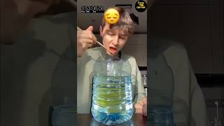 Drinking 12 liter of water with chopsticks 🥢 vs 💧 [upl. by Cirda117]